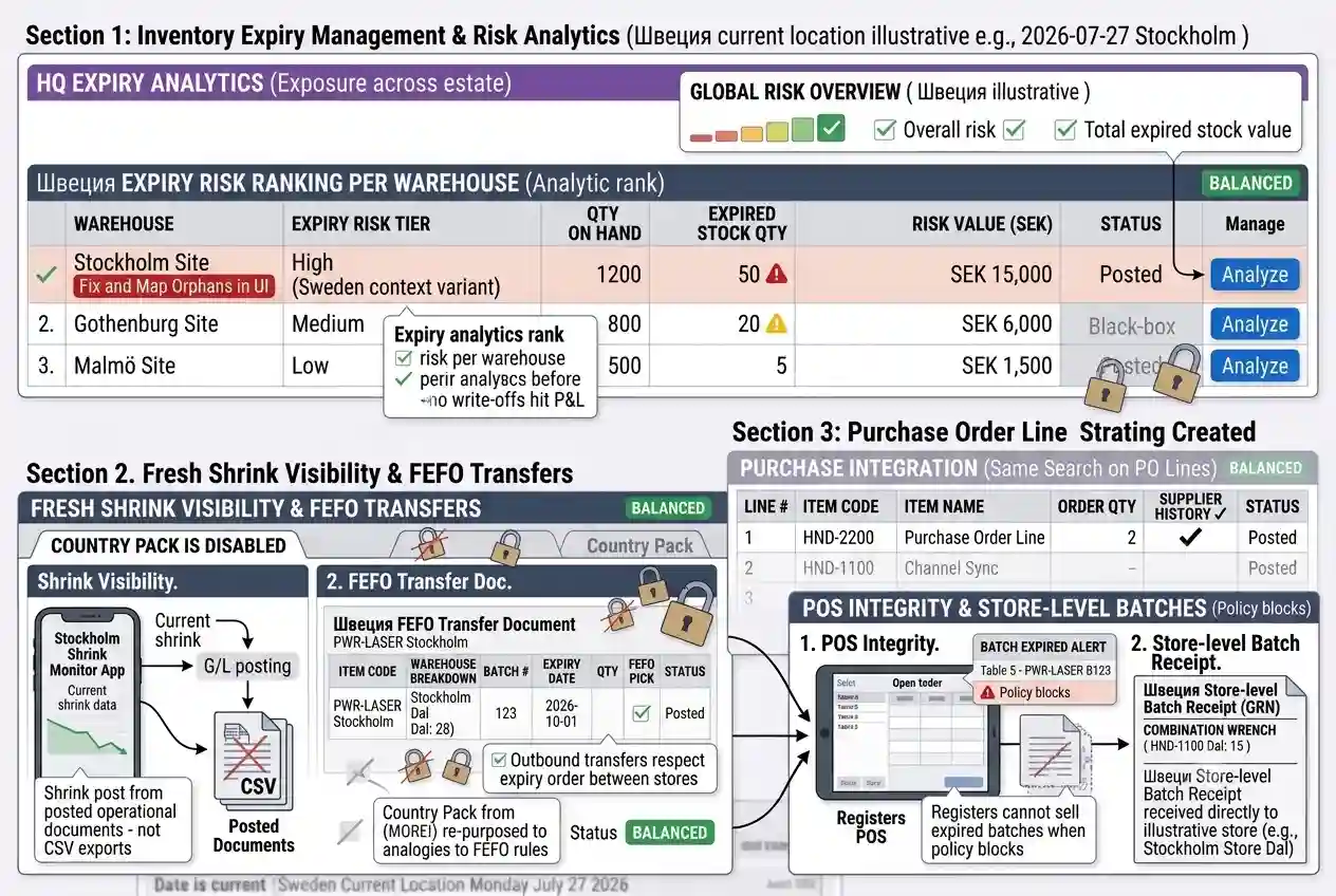 Grocery expiry analytics dashboard