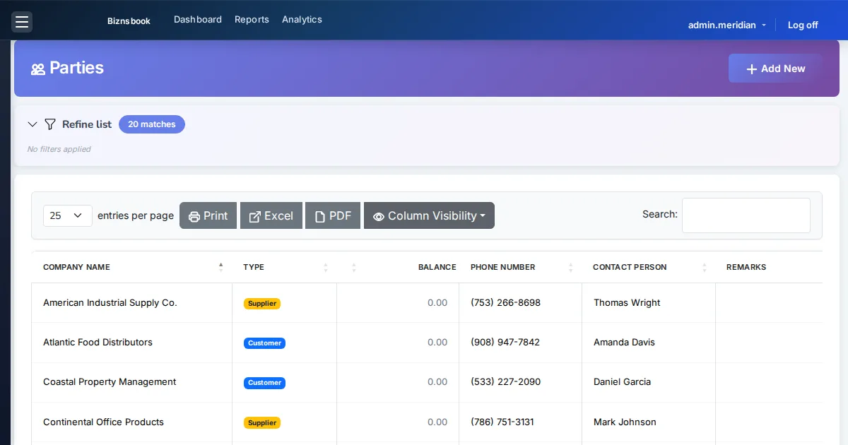 Operations team retiring spreadsheet inventory in favor of a live stock dashboard
