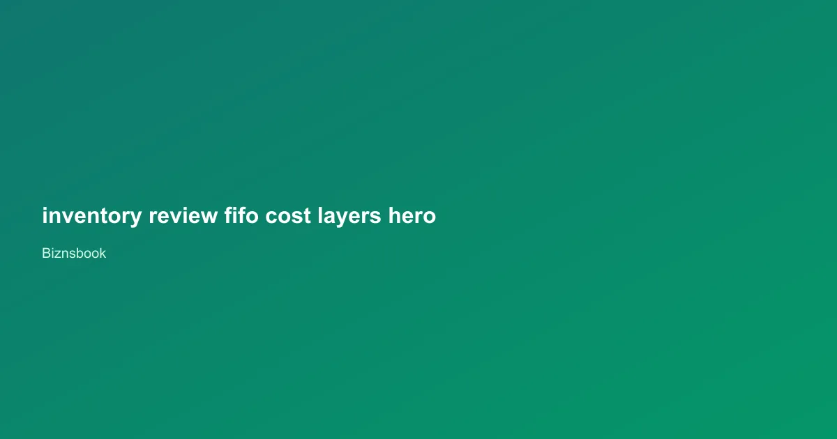 Inventory analyst reviewing FIFO cost layer report with age and remaining quantity columns